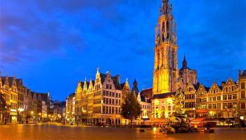 Minibus hire in Antwerp with chauffeur photo city 45