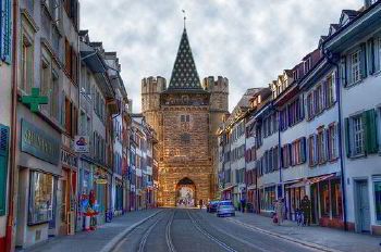 Rent a coach in Basel with chauffeur photo city 45