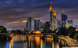 Minibus hire in Frankfurt with chauffeur photo city 52
