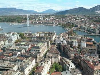 Minibus hire in Geneva with driver photo city 2