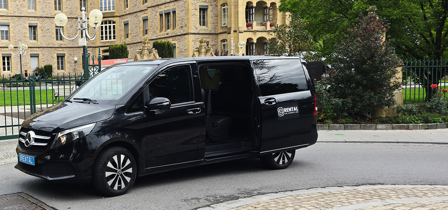 real 8rental vehicle waiting for travelers