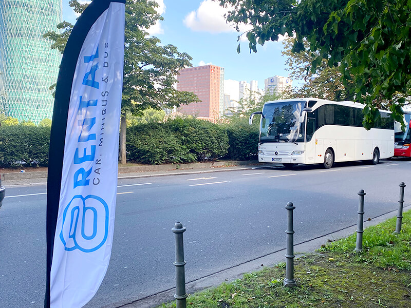 8rental flag with german coach