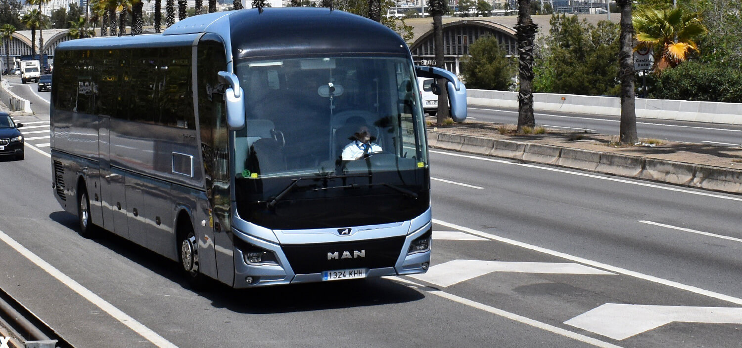 Coach travel with group