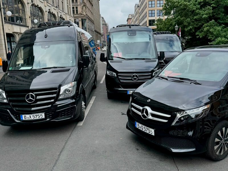 fleet of small minibuses and large minibuses for hire
