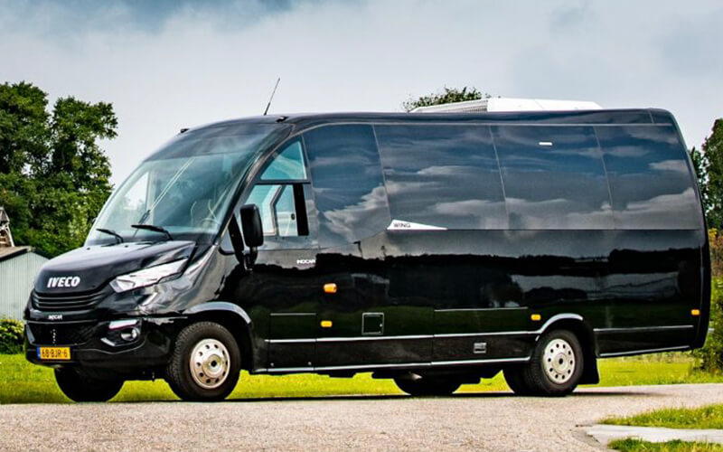 large 8rental minibus