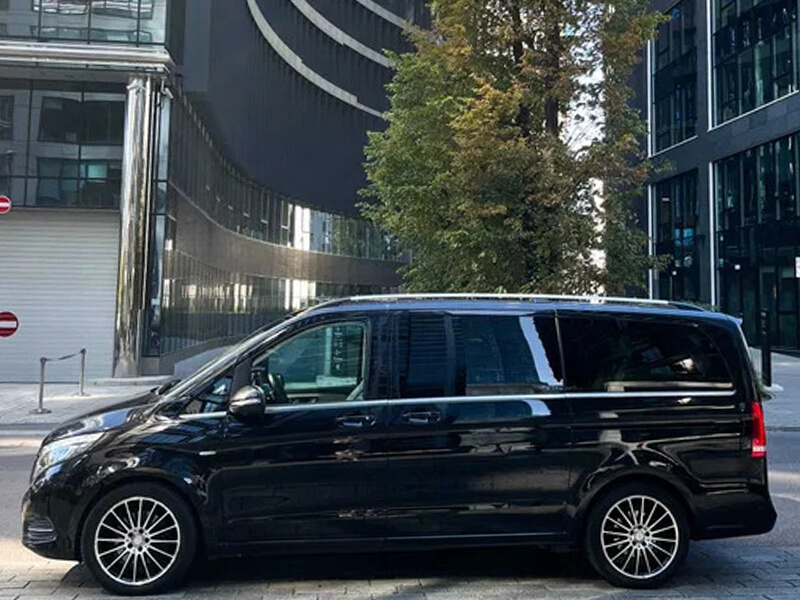 large car with driver