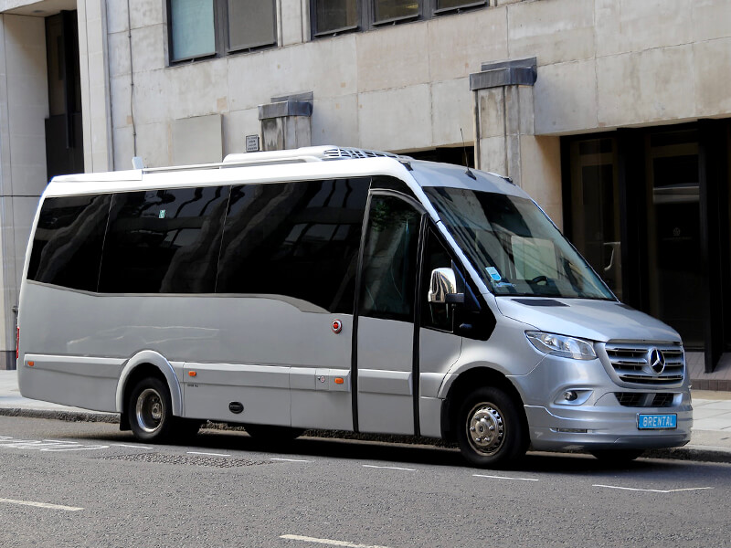 large minibus hire ear hotel