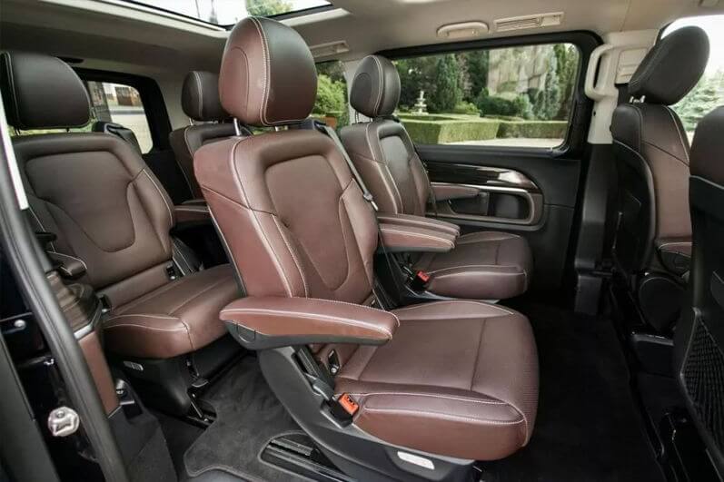 Minivan Mercedes V Class 6 Interior