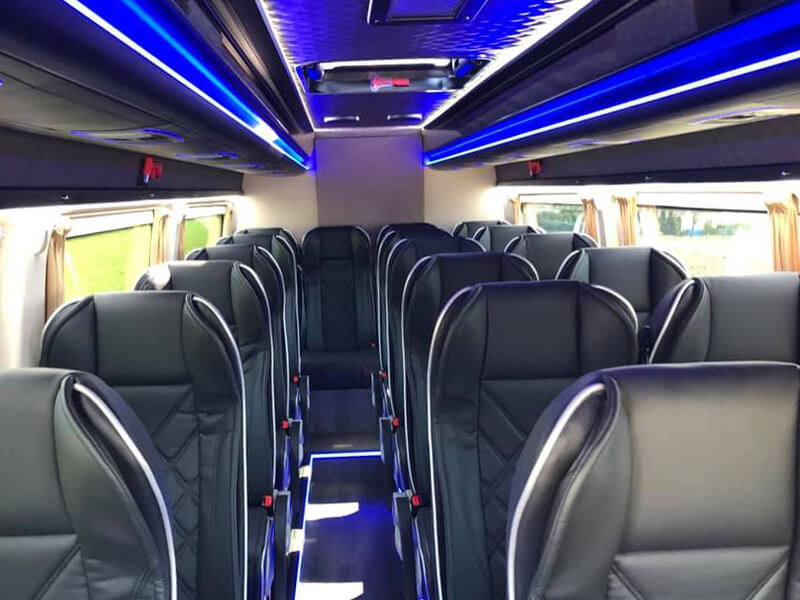 our minibus inside