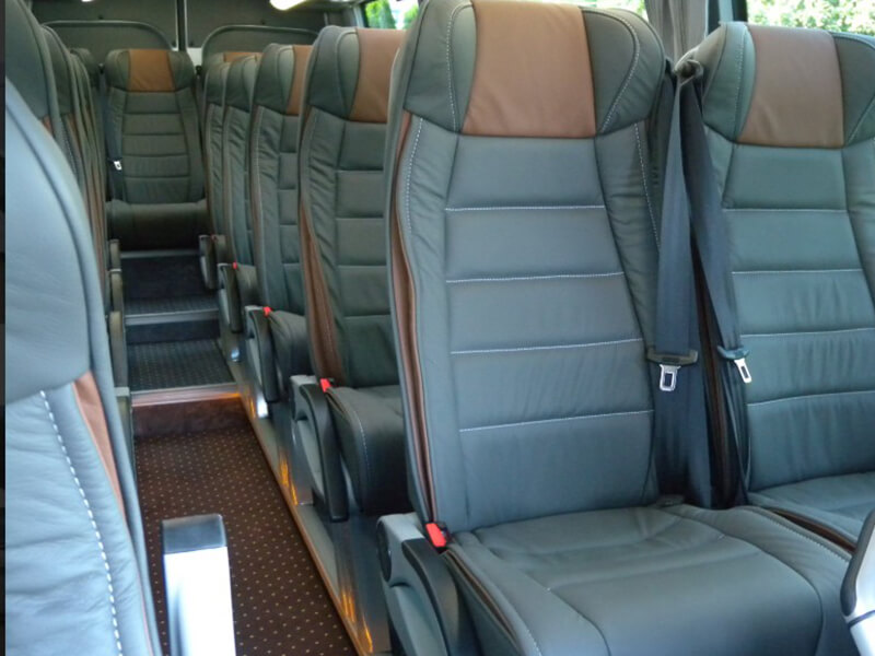 our real minibus seats photo