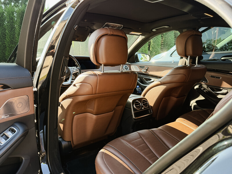 inside of private car