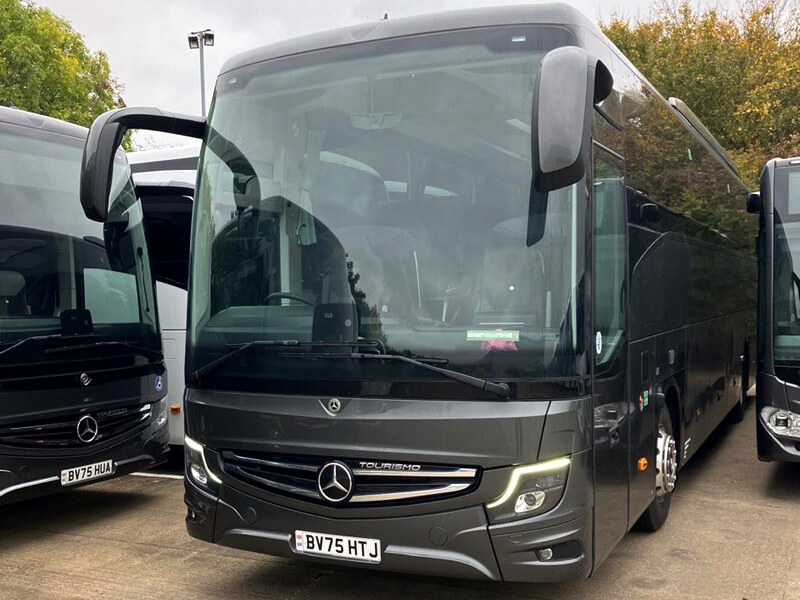 bus with driver for hire