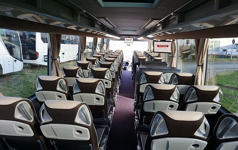 Bus Setra S 515 HD 49 seater interior