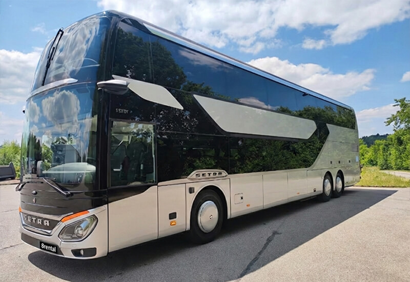 Double Decker Bus Setra 81 Seater
