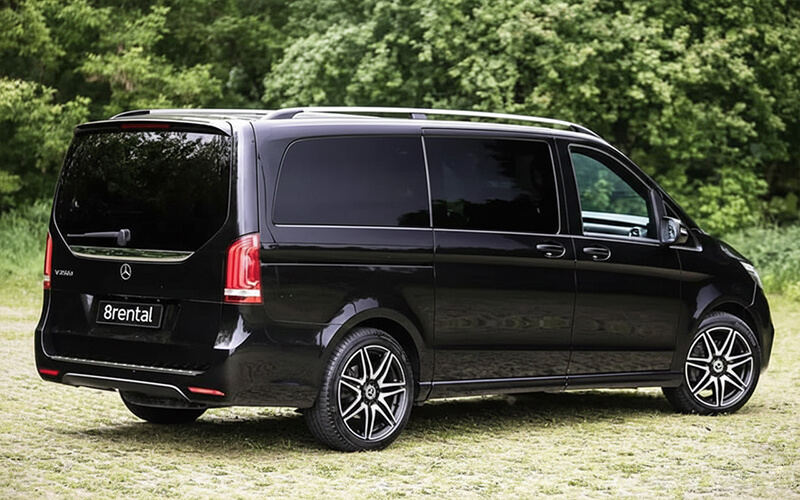 Minivan Mercedes V Class 7 Seater Back