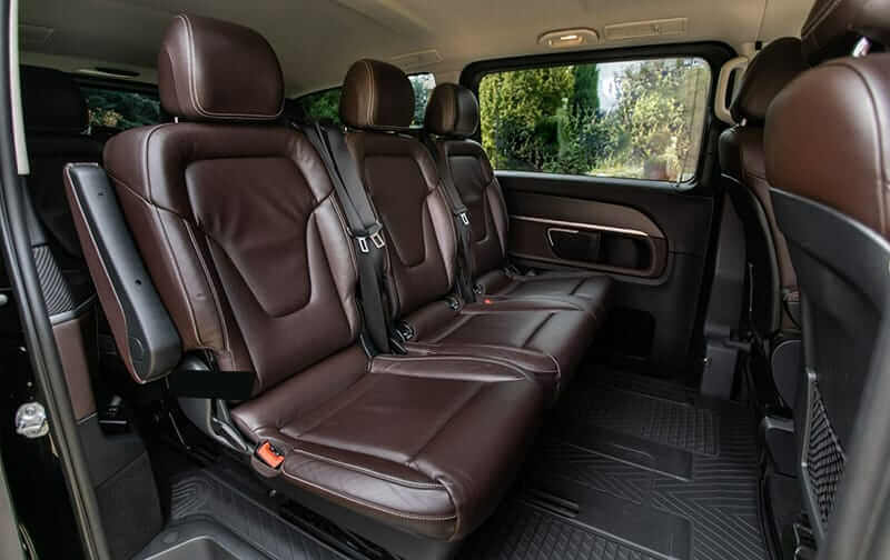 Minivan Mercedes V Class 7 Seater Interior