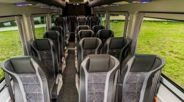 vehicle hire with driver interior